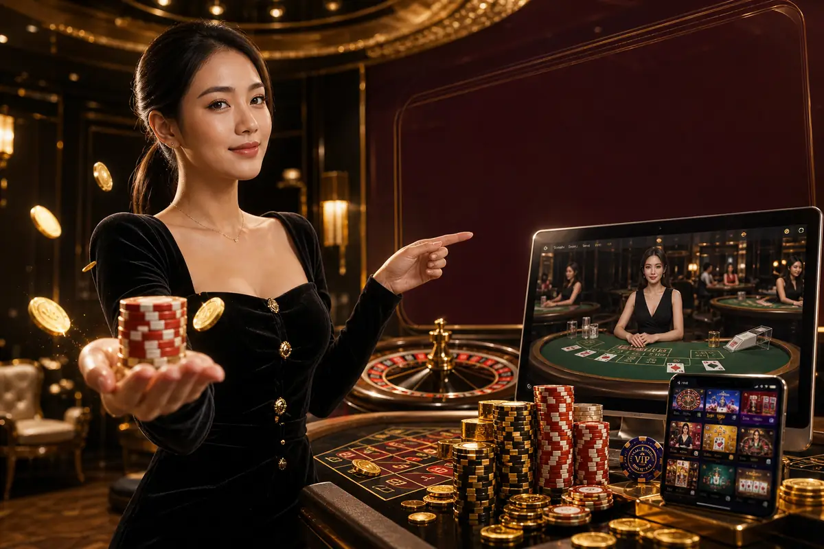668duit Casino antara muka permainan live dealer profesional